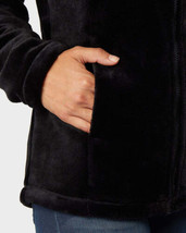 32 DEGREES Womens Front Pockets Plush Jacket,Size X-Small,Black - £34.99 GBP