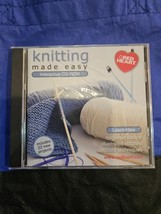 Coats &amp; Clark Interactive CD Rom- “Knitting Made Easy” (New Sealed See P... - $12.16