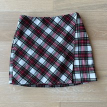 Hollister Plaid Ultra High Rise Mini Wrap Skirt Small - $29.02