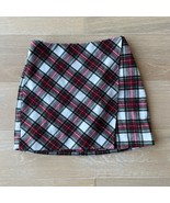 Hollister Plaid Ultra High Rise Mini Wrap Skirt Small - £22.82 GBP