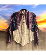 Vintage RoughRider Women’s Size S  Shirt Button Up Long Sleeve Western C... - $535.39 MXN