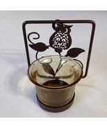 Owl Hanging Candle Holder Patio Rustic Country Farmhouse Cottagecore - $318.36 MXN