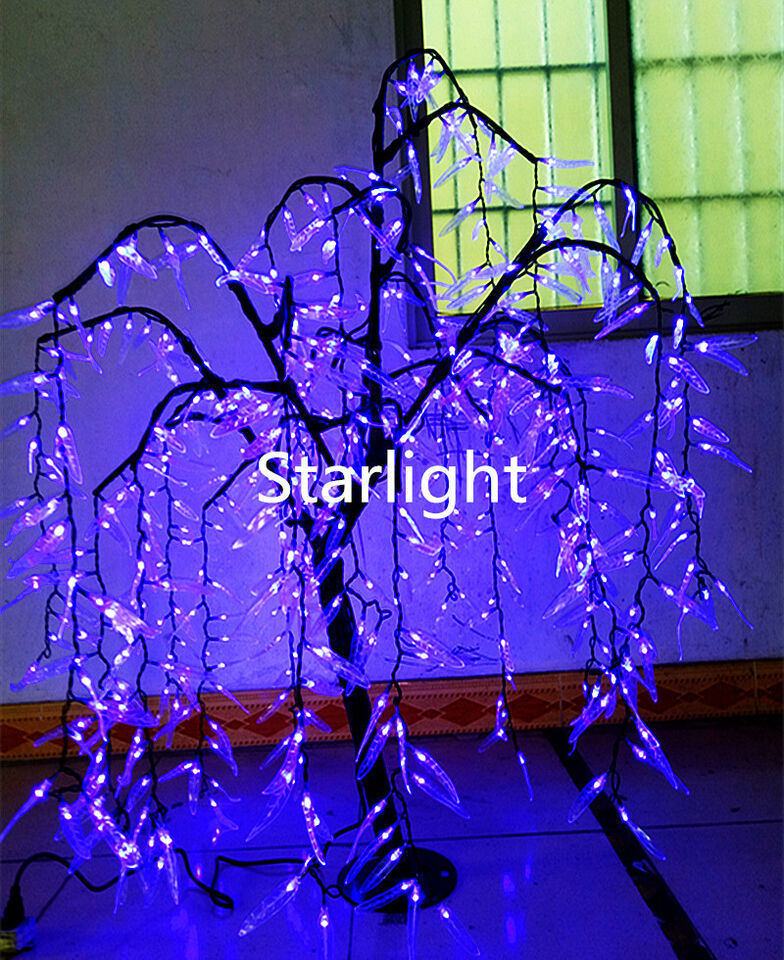 4ft LED Willow Weeping Tree Christmas Light Home Wedding Decor 480pcs LE... - $289.00