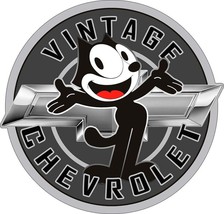Felix Vintage Chevrolet Laser Cut Metal Advertising Sign - $59.35