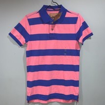 Red Camel Polo Short Sleeve Men’s Sz Small Pink/Blue NWT  - £11.75 GBP