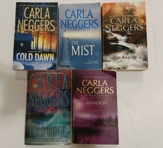 Lot of 5 Carla Neggers Romantic Suspense Paperbacks Rapid Mist Abandon F... - £7.90 GBP