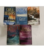 Lot of 5 Carla Neggers Romantic Suspense Paperbacks Rapid Mist Abandon F... - $186.88 MXN
