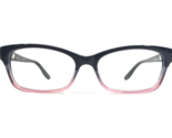 Max &amp; Co Brille Rahmen 187 CLC Marineblau Pink Rechteckig Voll Felge 52-... - $46.38