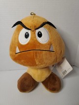 Nintendo Super Mario Plush Goomba Mushroom Doll Stuffed 10&quot; - £9.74 GBP