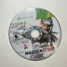 Madden NFL 15 Microsoft Xbox 360 Video Game DISC ONLY football EA Sports... - £7.40 GBP