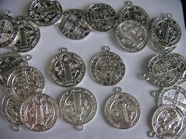 Sentia Mvniamvr Medal of St. Benedict, Pendant, Charm, Optional cord or ... - $37.51 MXN