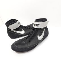 Nike Wrestling Shoes Men Size 10.5 Black Speedsweep Athletic Sneakers - $41.80 CAD