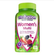 vitafusion Womens Multivitamin Gummies, Daily Vitamins for Women 150 Ct - $18.80