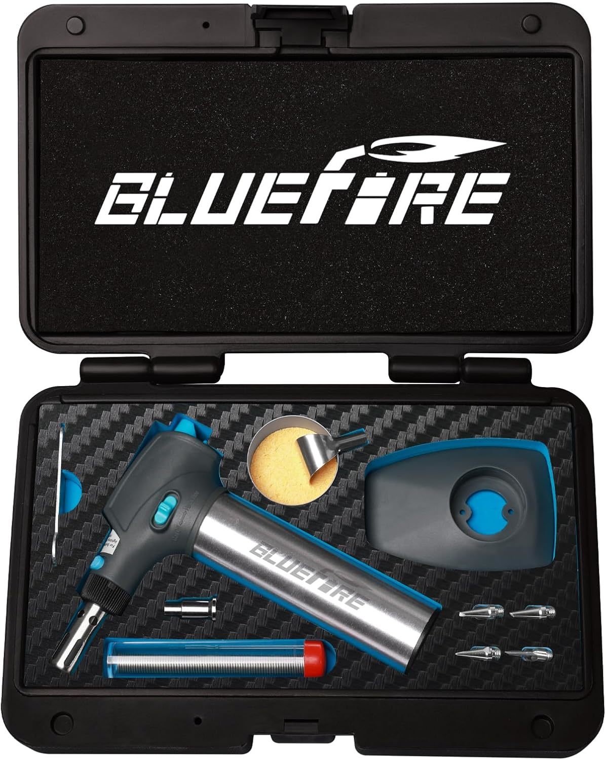 The Portable Butane Torch Kit, Bluefire Ht-908K, Has Multiple Functions, - $59.98