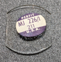 NOS Perfit Mineral / Glass Rectangular Watch Crystal MJ 226/1 211 22.6 x... - £15.58 GBP