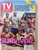 TV Guide Magazine January 20 2001 Kucha Tribe Survivor 2 1 of 2 collector covers - £7.04 GBP