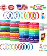 60 Multicolor Jesus Wristbands - Perfect Gifts for Church Events &amp; Gathe... - $420.73 MXN