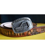EQUIPMENT OPERATOR  BELT LEATHER Genuine Cowhide 1 1/2&quot; and  EXCAVATOR  ... - $739.34 MXN