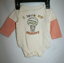 Halloween Costume I Love My Mummy 0-3 Months Baby Body Suit One 1 Piece ... - $8.77