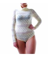 FOR LOVE &amp; LEMONS Womens Knit Bodysuit New Stevie Pastel Yellow - £76.47 GBP