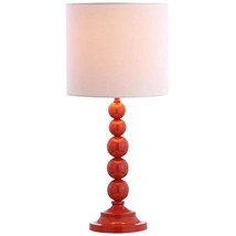 SAFAVIEH Lighting Collection Almeria Modern Contemporary Orange 20-inch Bedroom  - £86.73 GBP