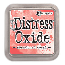 Ranger Tim Holtz Distress Oxides Ink Pads Abandoned Coral - £15.48 GBP