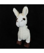 Ganz Webkinz White Llama Brown Eyes Hooves 12 in tal 7 in long 4 in wide... - £9.15 GBP