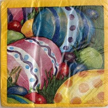 Watercolor Easter Eggs Dessert Napkins Party Supplies 20 Count - $3.25