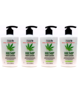 ( LOT 4 ) 100%pureNatural Hemp Seed Oil Body Lotion with Pump 13.5 Oz Each - $54.31 CAD