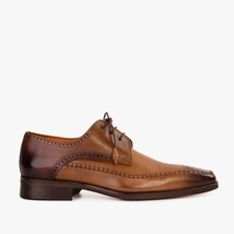 The Moon Tan Leather Derby Men Shoe image 5