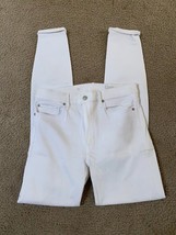 Gap 1969 Womens White Long And Lean Boot Cut Jeans 28 Long Sz 6 - £18.14 GBP