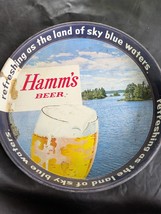Hamm&#39;s Birra Metallo Servire Vassoio Rinfrescante Come Terra Blu Sky Lag... - $667.48 MXN