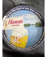 Hamm&#39;s Birra Metallo Servire Vassoio Rinfrescante Come Terra Blu Sky Lag... - $667.48 MXN