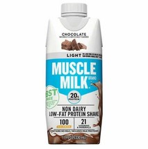 Muscle Milk rBST Free Chocolate Protein Shakes 18-pack, 11 fl oz - £67.94 GBP