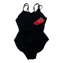 Capezio Big Girls Team Basic Camisole Leotard Black Medium 8-10 - $9.85