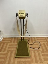 Vintage BELT MASSAGER vibrating exercise machine mid century body shaker... - $149.99