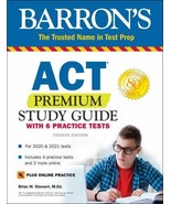 Barron&#39;s Test Prep Ser.: ACT Premium Study Guide with 6 Practice Tests b... - €9,31 EUR