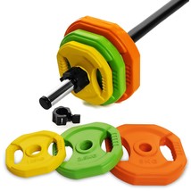Cardio Body Pump Barbell Set, Adjustable Barbell Weight Plates For Home ... - $315.99