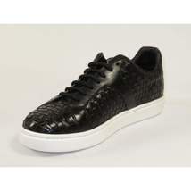 Men's Shoes GENIO Turkey Casual Dress Genuine Leather Braided 120198803 Black image 3