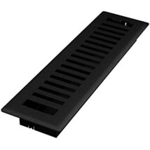 Imperial RG3437 Montezuma Decorative Floor Register, 2.25 x 12-Inch, Bla... - €23,06 EUR