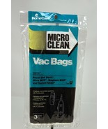 HomeCare Micro Clean Vac Bags Type U ~ 3 Pack~ Designed For Royal Dirt D... - $14.10