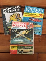 Lot 3 Vintage 1950s Popular Science Magazine Sci-Fi Technology Radio Ato... - £46.98 GBP