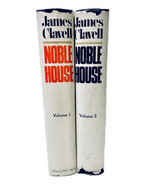 Noble House Volumes 1 &amp; 2 James Clavell 1981 Hardbacks Book Club Edition... - £10.23 GBP