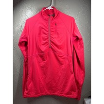 Athleta Alacrity Half-Zip Long Sleeve Pink Athletic Running Pullover Sz ... - $615.57 MXN