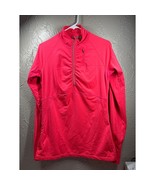 Athleta Alacrity Half-Zip Long Sleeve Pink Athletic Running Pullover Sz ... - $614.82 MXN