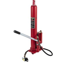 VEVOR Hydraulic/Pneumatic Long Ram Jack, 8 Tons/17363 lbs Capacity, with... - $129.38