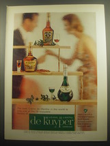 1959 De Kuyper Cordials Ad - The best Crme de Menthe in the world - £11.98 GBP