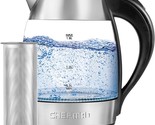 Chefman Electric Glass Kettle, Fast Boiling W/ LED Lights, Auto Shutoff ... - £52.07 GBP