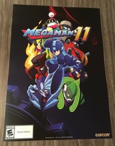 Megaman 11 Capcom Nycc Ny Comic Con Exclusive Promo Poster 14&quot; X 20&quot; New - £19.71 GBP
