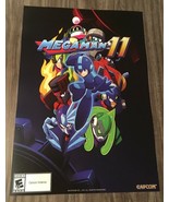 MEGAMAN 11 CAPCOM NYCC NY COMIC CON EXCLUSIVE PROMO POSTER 14&quot; X 20&quot; NEW - $33.83 CAD